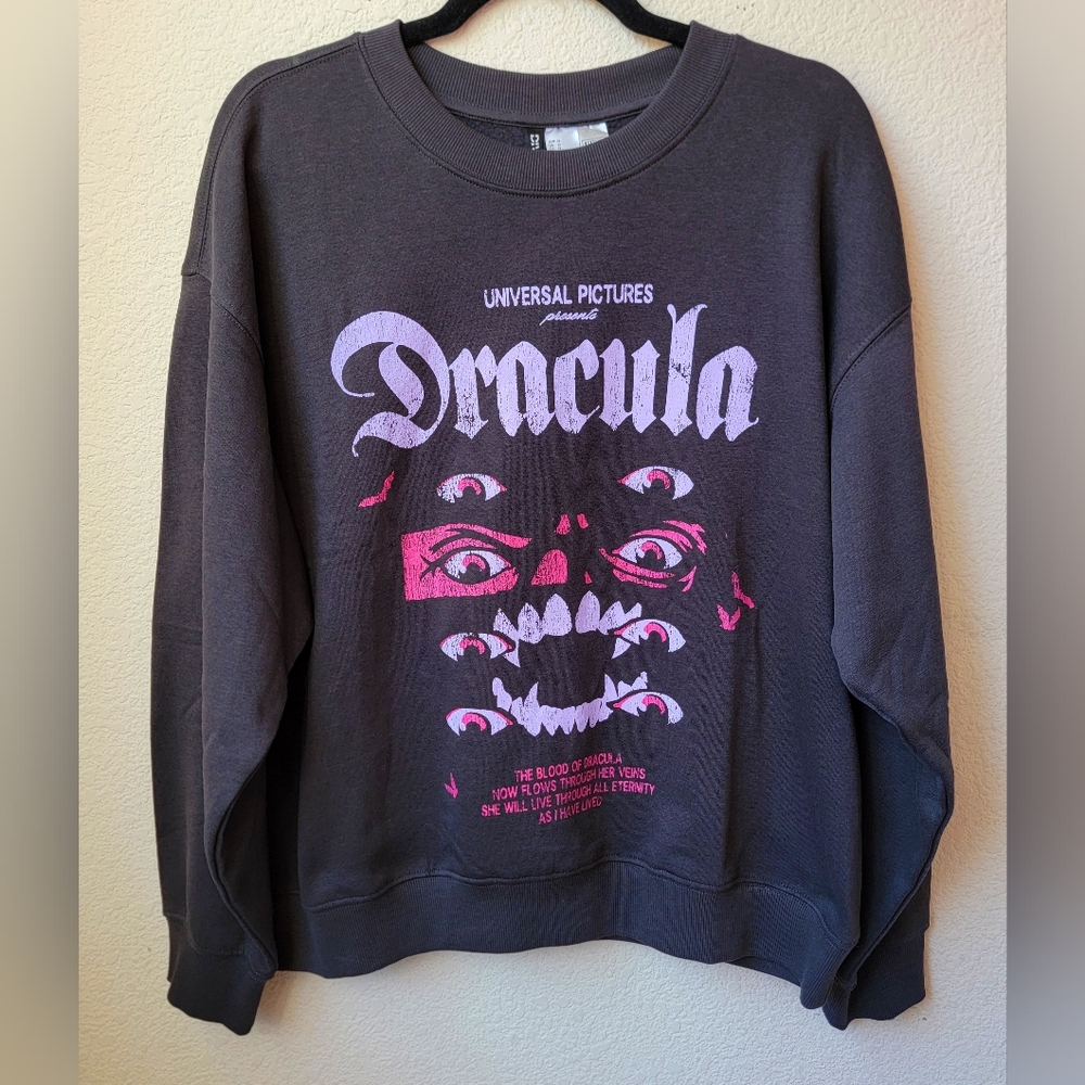 H&M Dracula sweatshirt